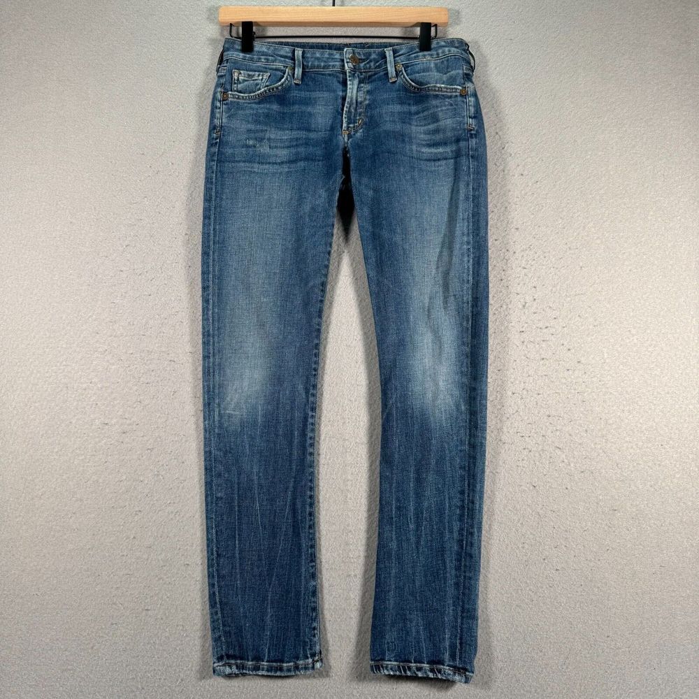 Citizen of Humanity Jeans Womens 26‎ Blue Medium Wash Skinny Slim Stretch Denim